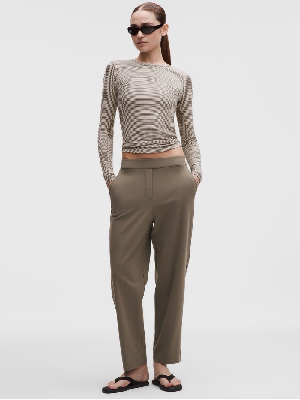 New Lululemon Daydrift High-Rise Trouser *Tall Nomad Size Small 30” Inseam NWT - Picture 1 of 16